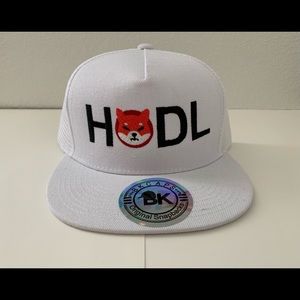 Shiba Inu HODL White Mesh Cap